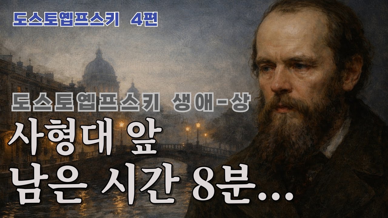 도스토옙프스키 : 사형대에서 돌아온 사람 - 도스토옙스키의 세 번의 죽음 [상] | #노자 #장자 #톨스토이 #도스토옙프스키 #명언 #지혜 #오디오북 #고전