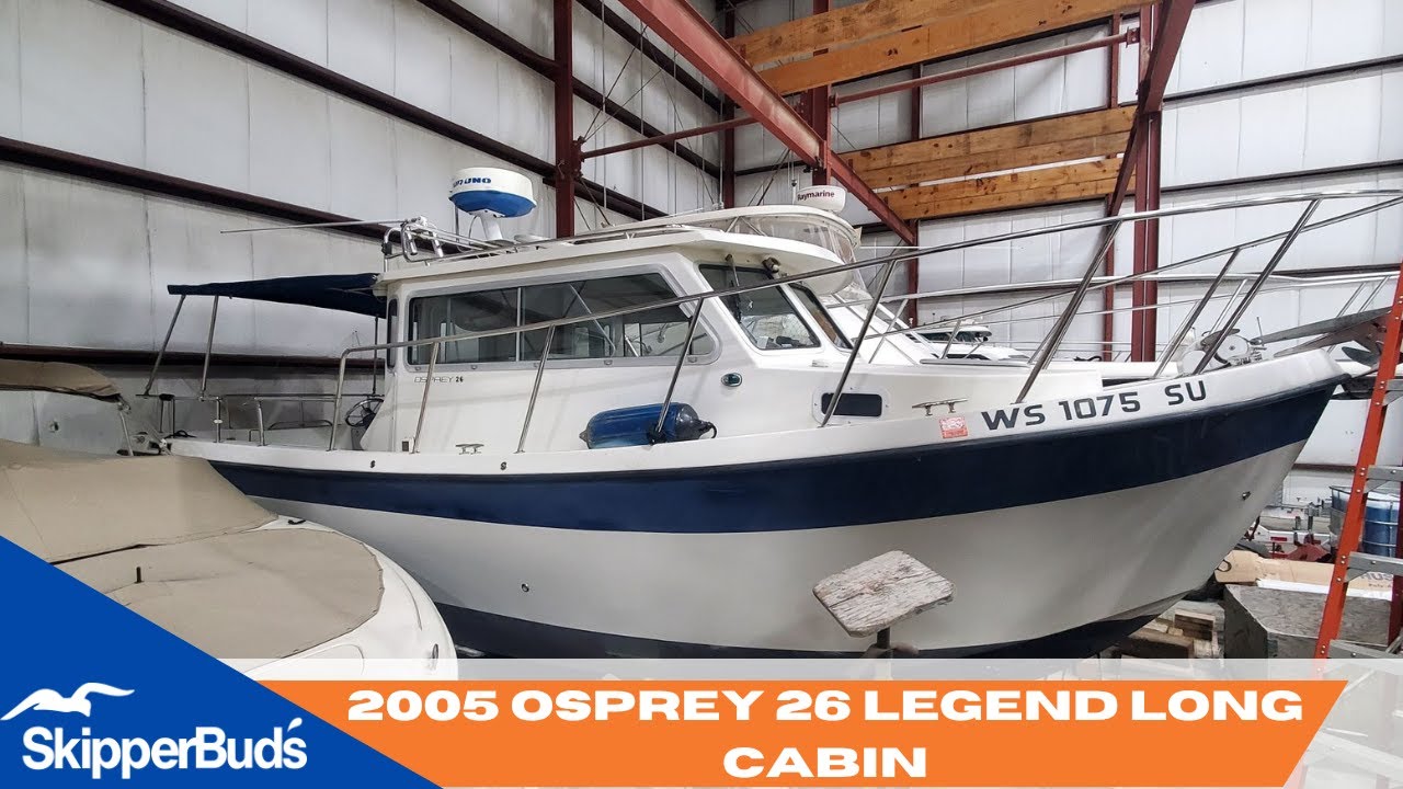 2005 Osprey 26 Legend Long Cabin Boat Tour SkipperBud's