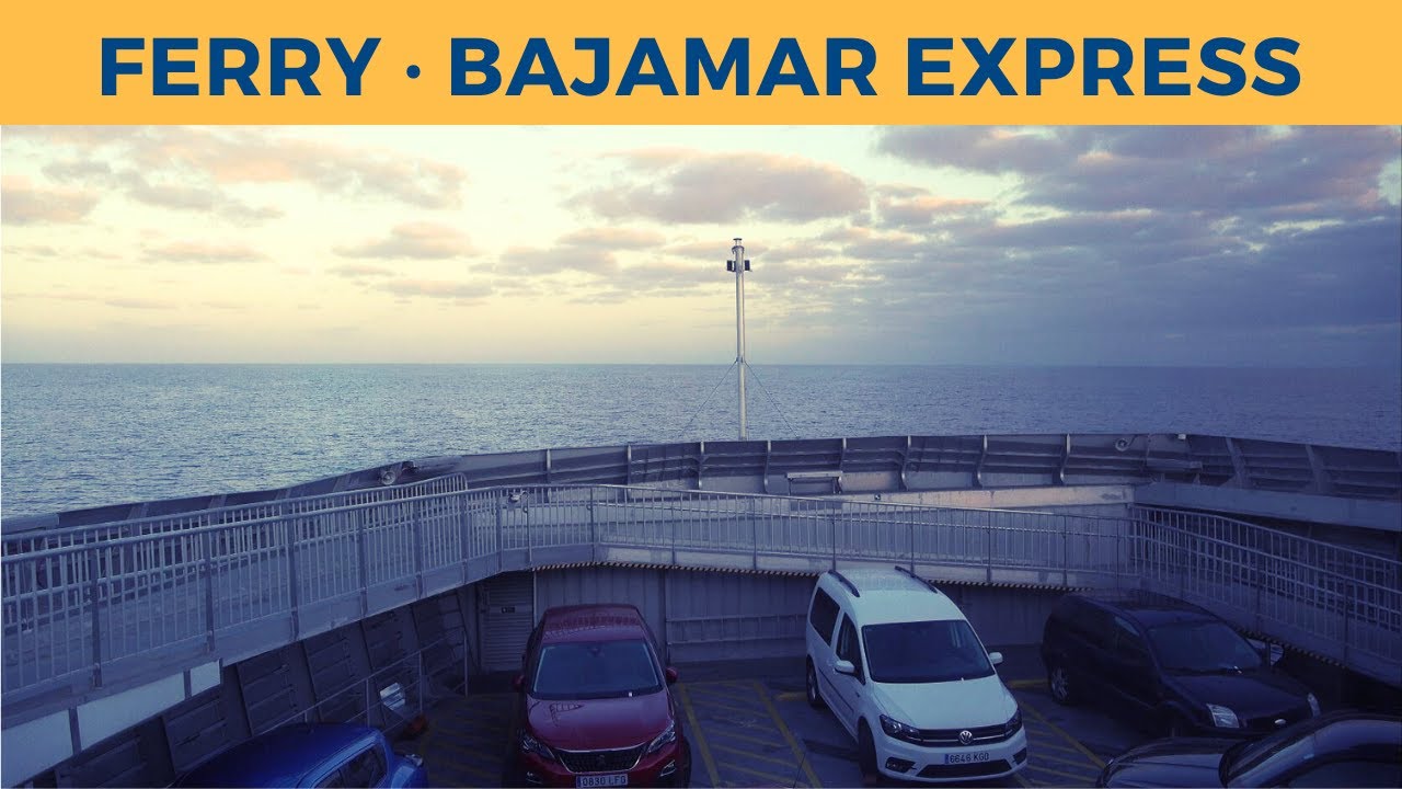 Passage on ferry BAJAMAR EXPRESS, Agaete - Santa Cruz de Tenerife (Fred. Olsen Express)