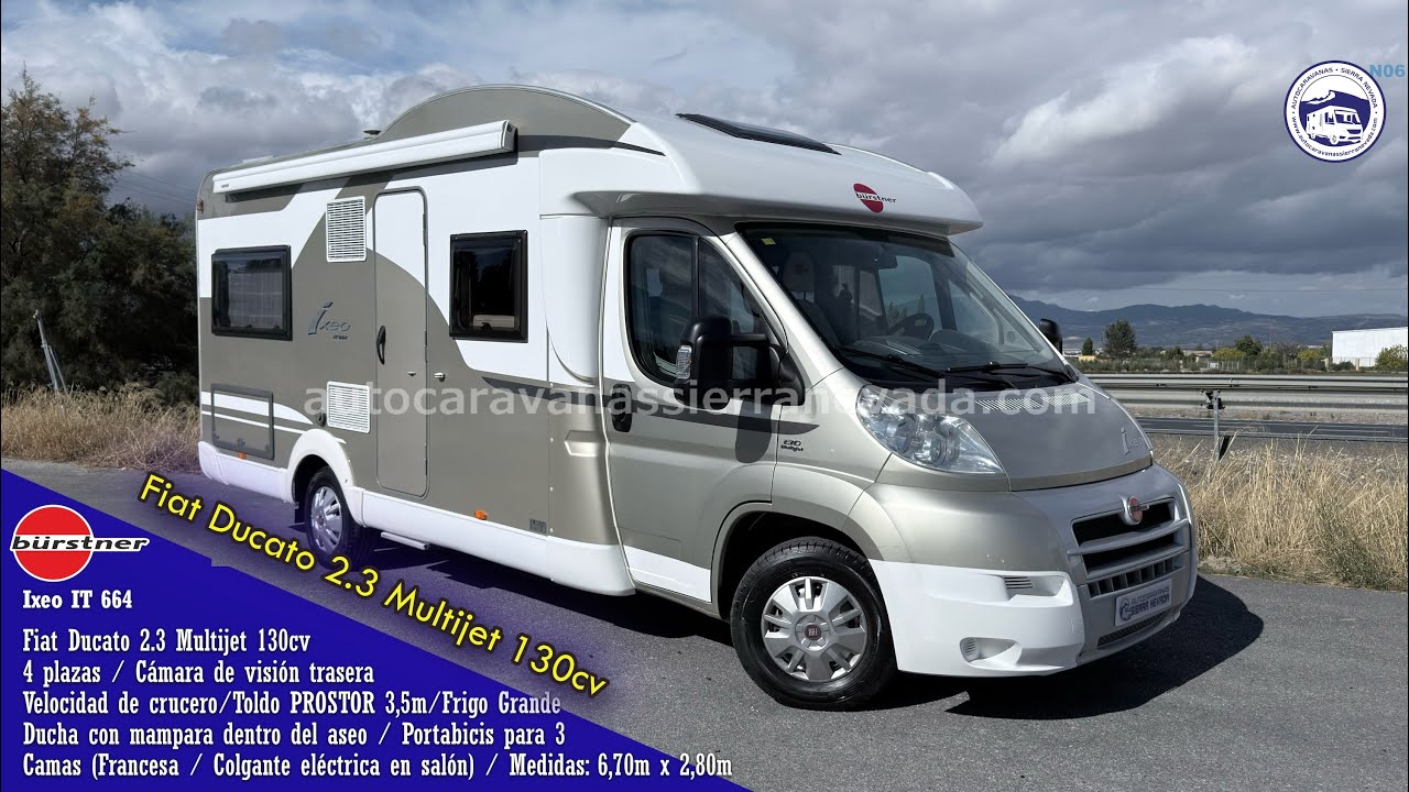 N25/06 AUTOCARAVANA PERFILADA BURSTNER IXEO IT 664