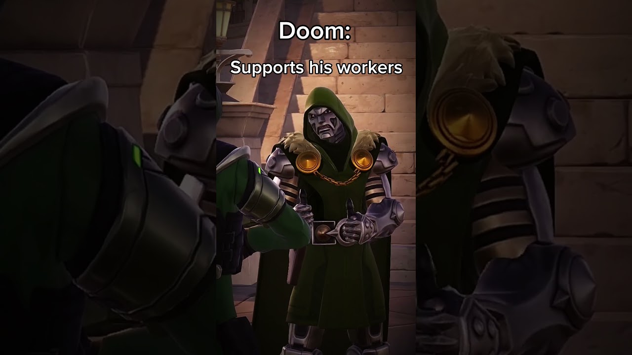 Dr. DOOM Is The Hero #shorts #memes #marvel #fortnite