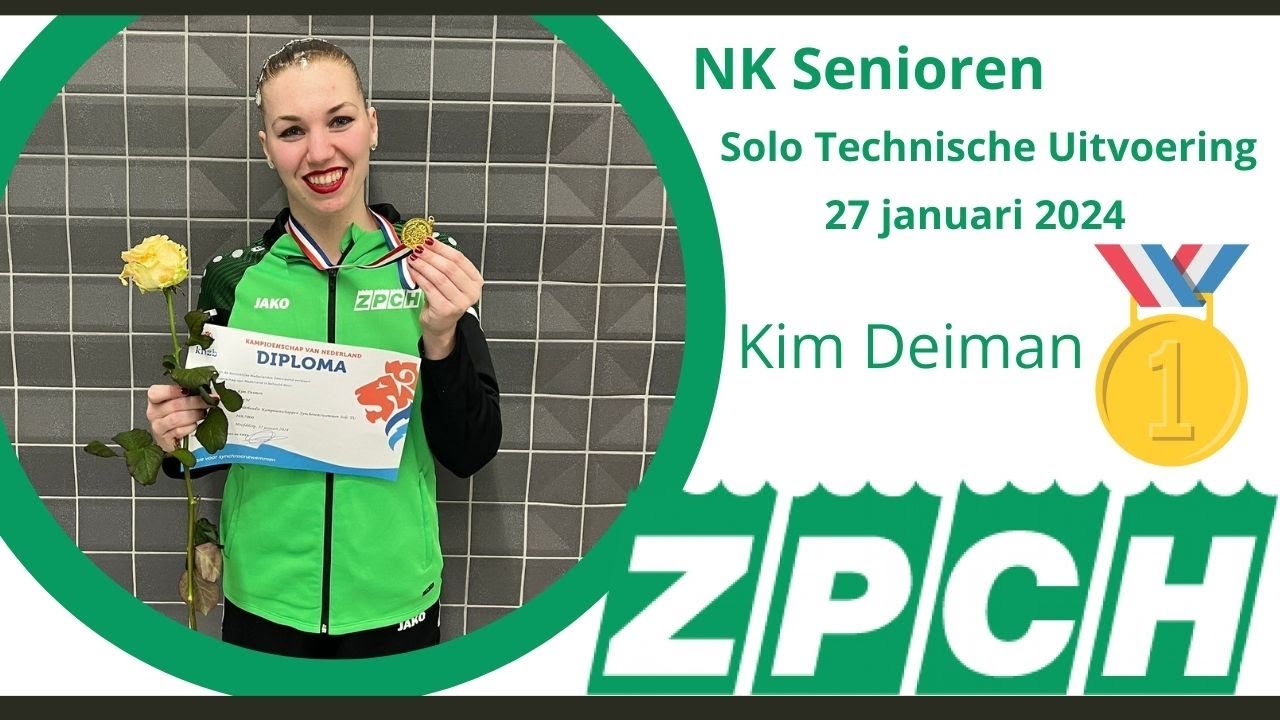 NK Senioren - Solo TU - Kim Deiman