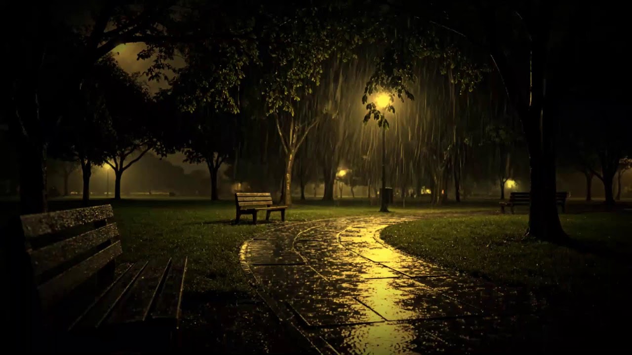 Rain at Night Pak | Pure Rain Sound for Relaxing & Sleeping