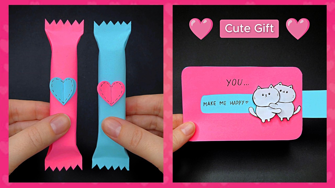 DIY VALENTINES DAY Paper Crafts You'll Love! ♥️ Cute & Easy #diy #papercraft
