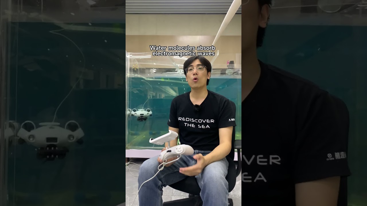 Why Underwater Drones cannot be Wireless?  #shorts