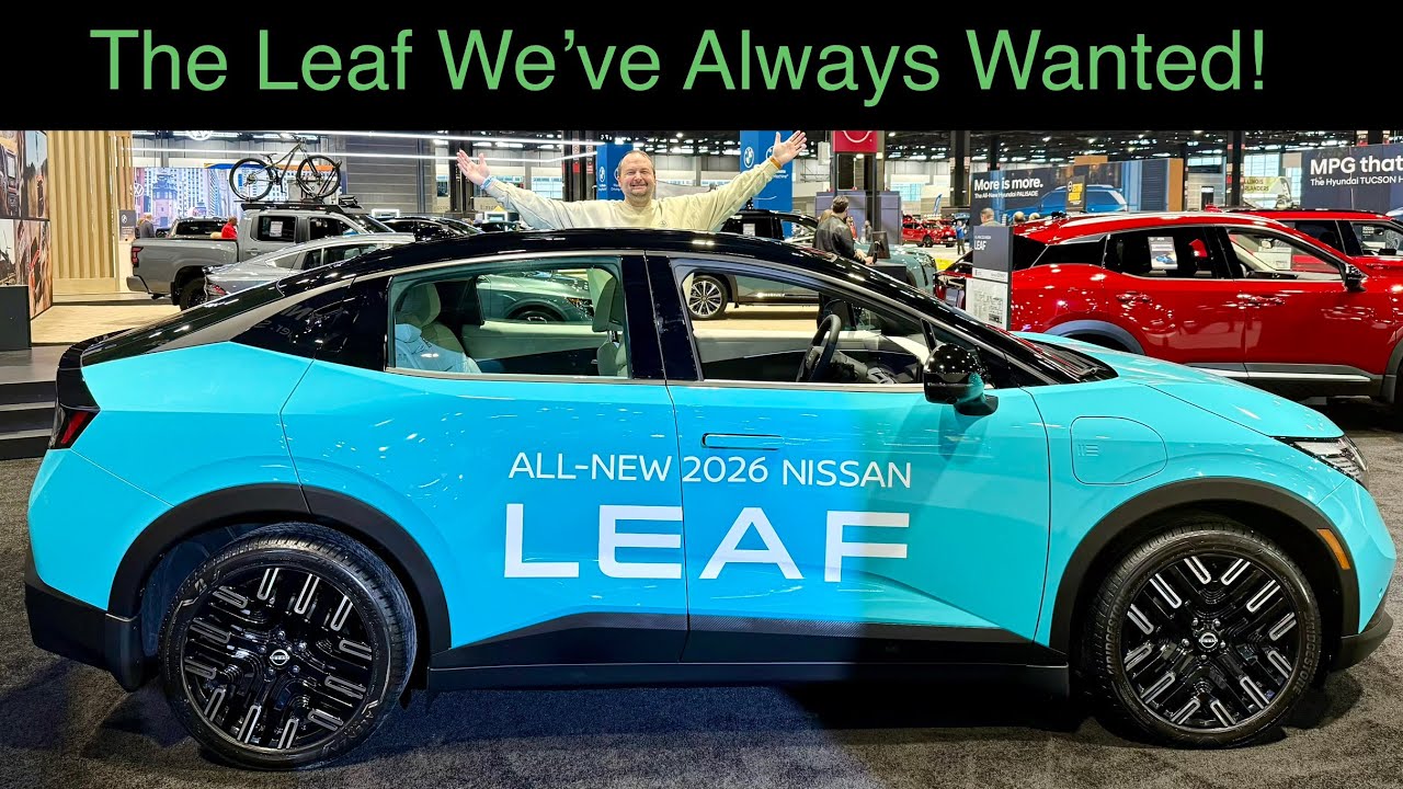 Является ли Nissan Leaf 2026 года лучшим электромобилем для ежедневных поездок?!