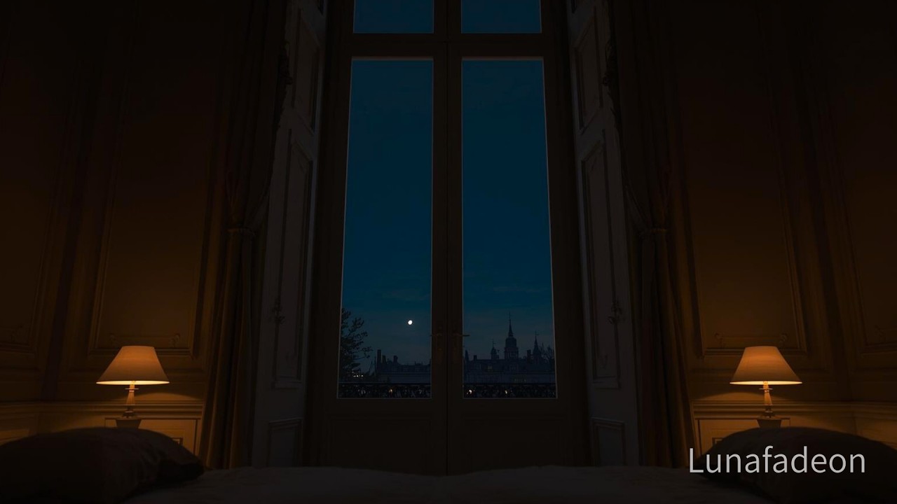 8 Hours Deep Sleep Ambient – Classic Night Window 🌙