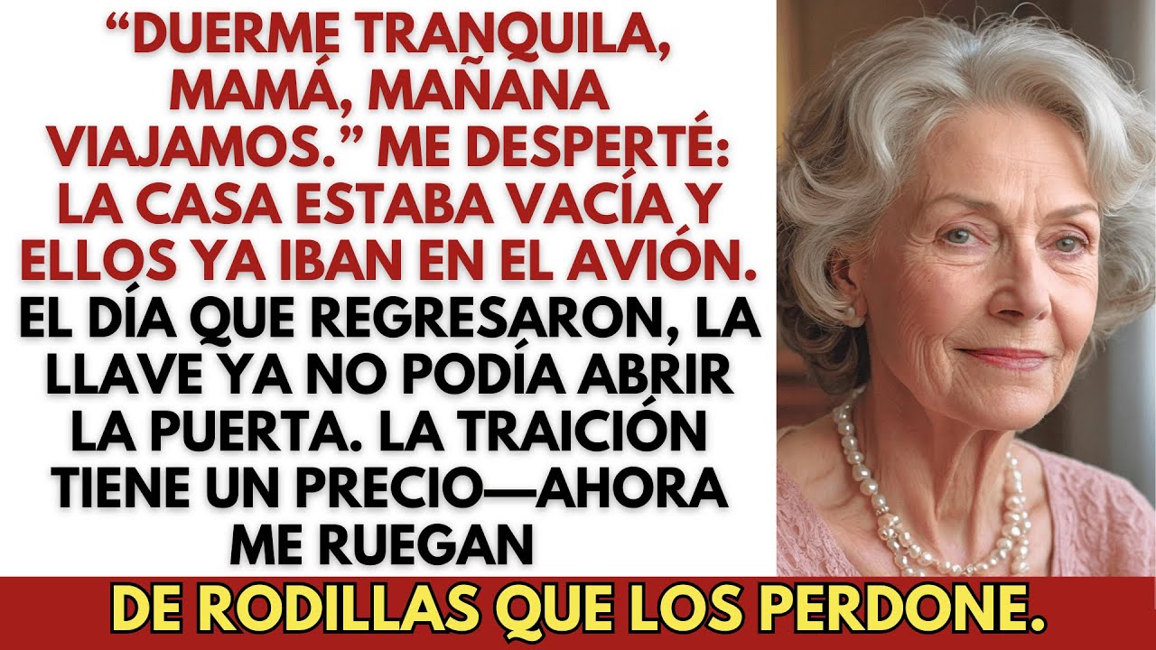 Creí cuando me dijeron: “Duerme.” A la mañana siguiente, la casa estaba vacía y habían desaparecido.
