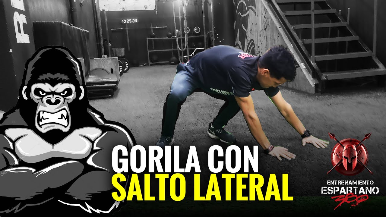 Gorila con Desplazamiento Lateral 🐵 Fuerza y Potencia de Piernas