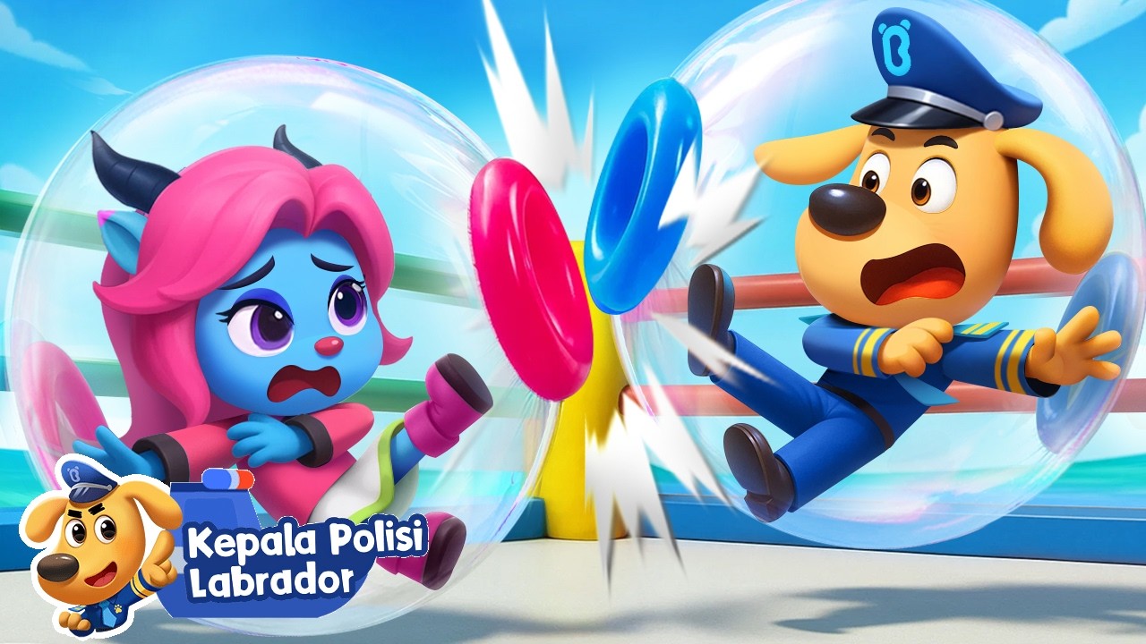 Eps.20 Hari Ini Hari Tantangan Besar!🎉| Seri Baru: Kota Air!🌊| Kartun Anak | Kepala Polisi Labrador