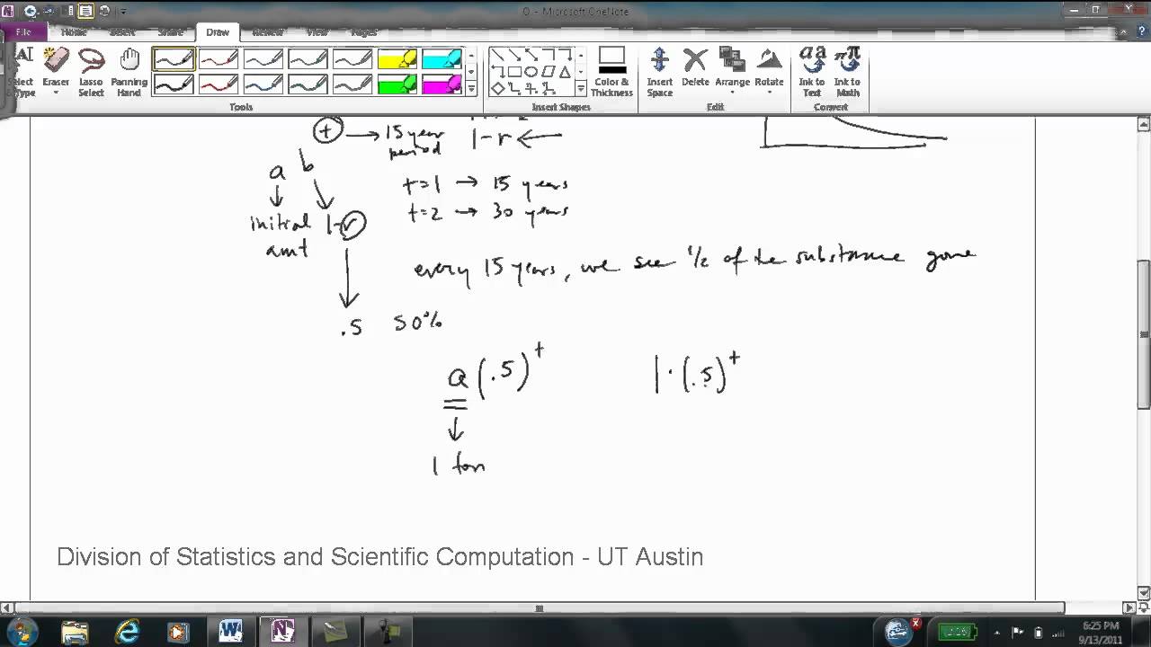 Exponential Decay - HD