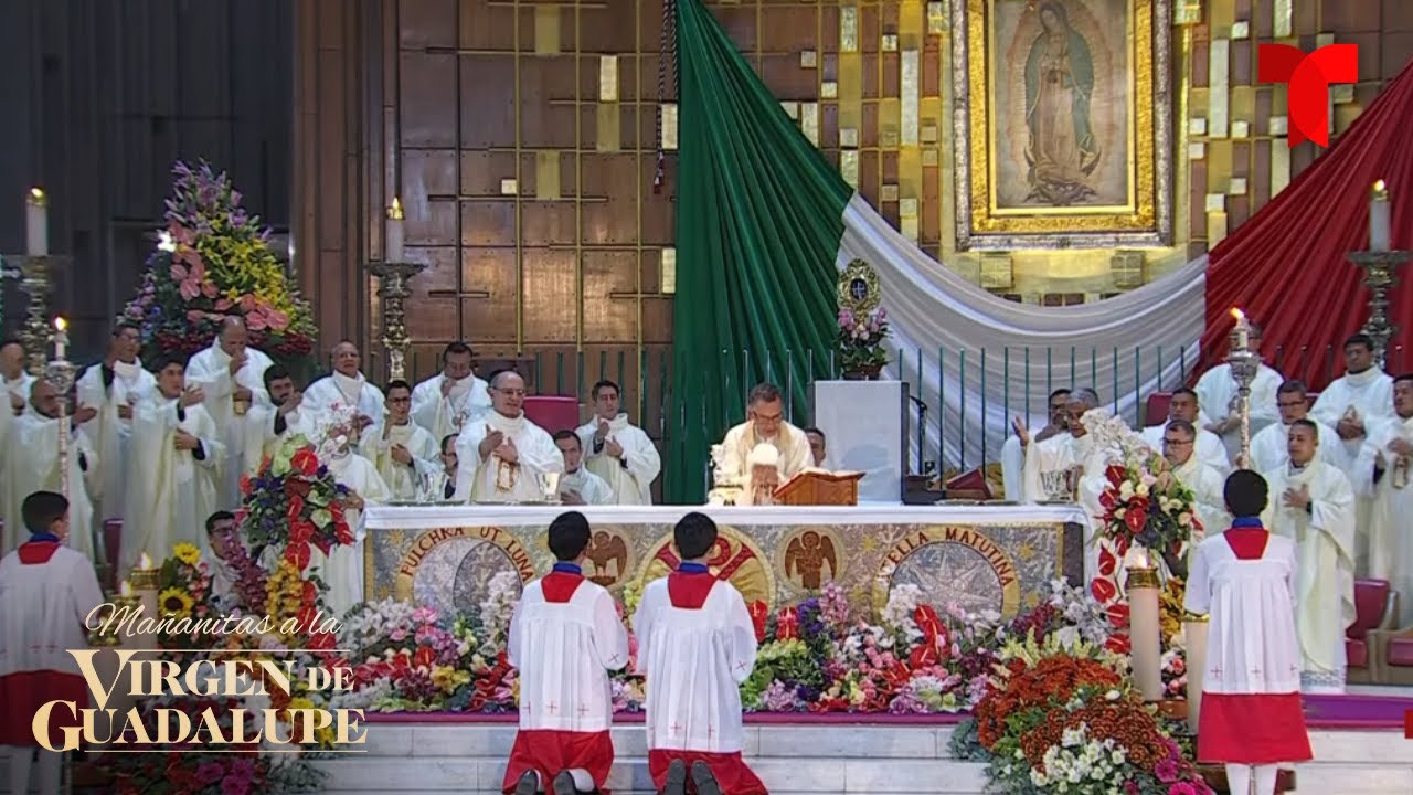 Misa a la Virgen de Guadalupe en Ciudad de México en su honor