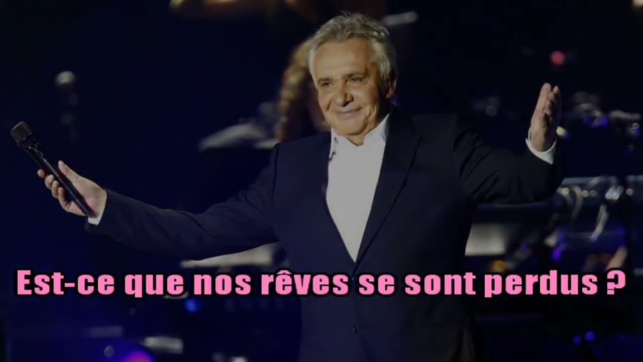 KARAOKÉ Michel Sardou Marie -Jeanne Live Zénith d'Amiens 2023 Avec Choeurs Création JP karaoké