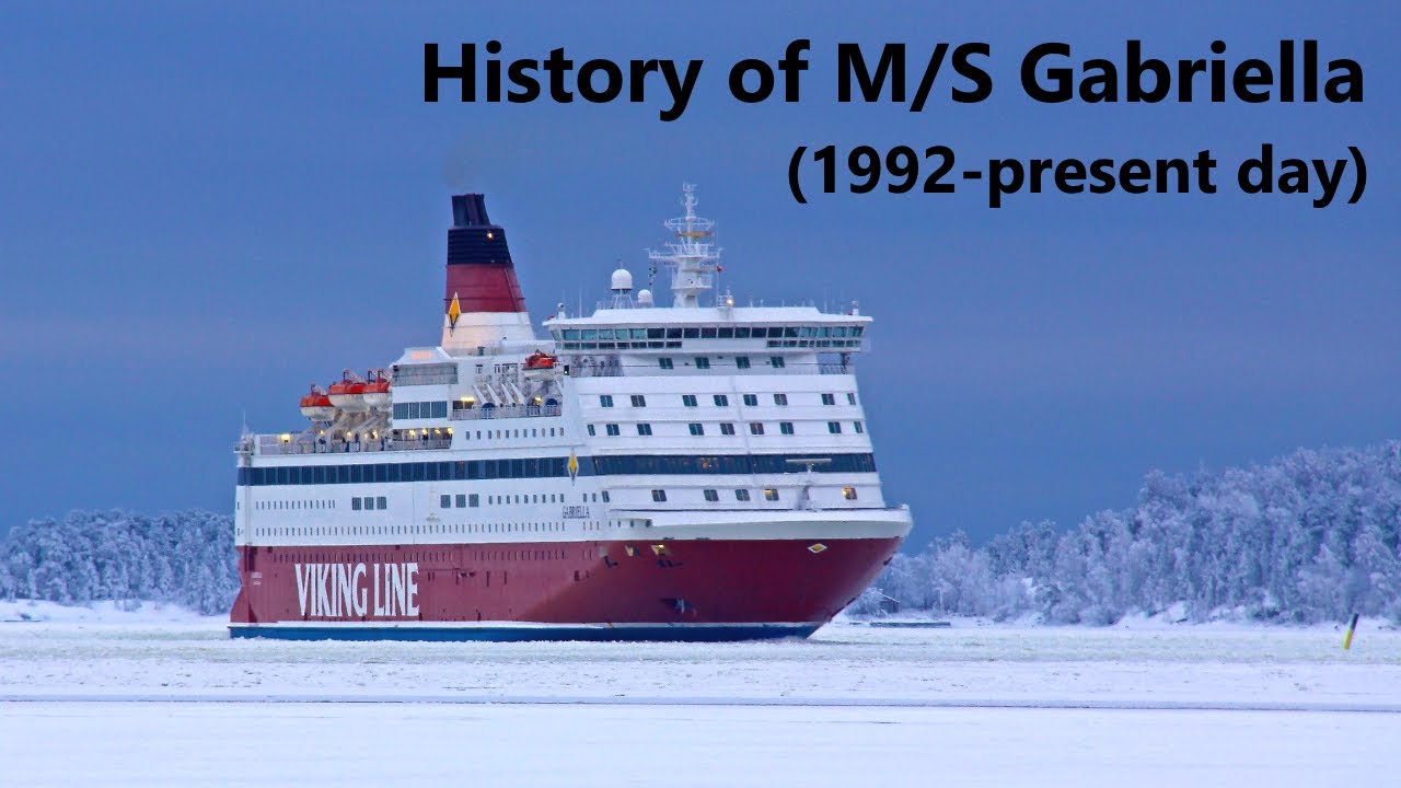 The History of M/S Gabriella (1992-present day)