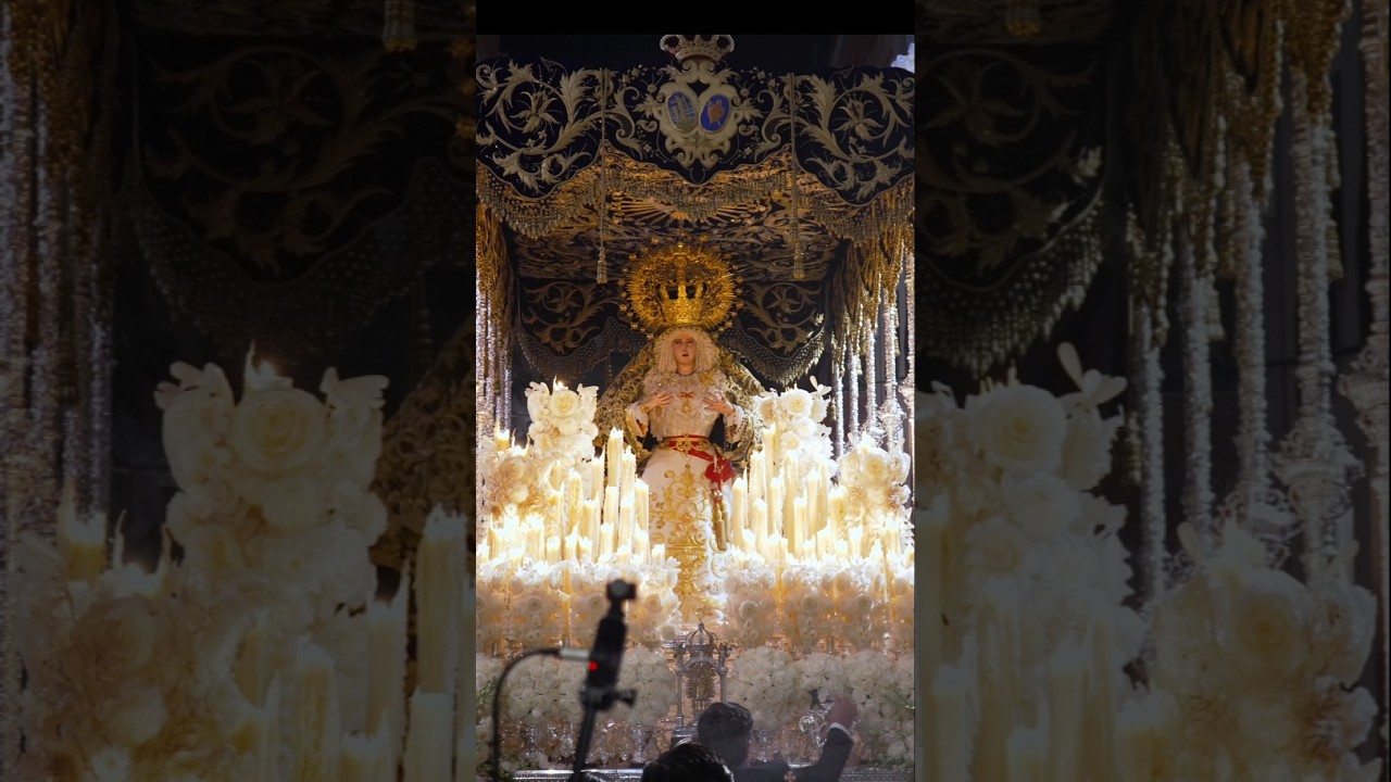 Levantá del palio de la Virgen del del Mayor Dolor de Aracena