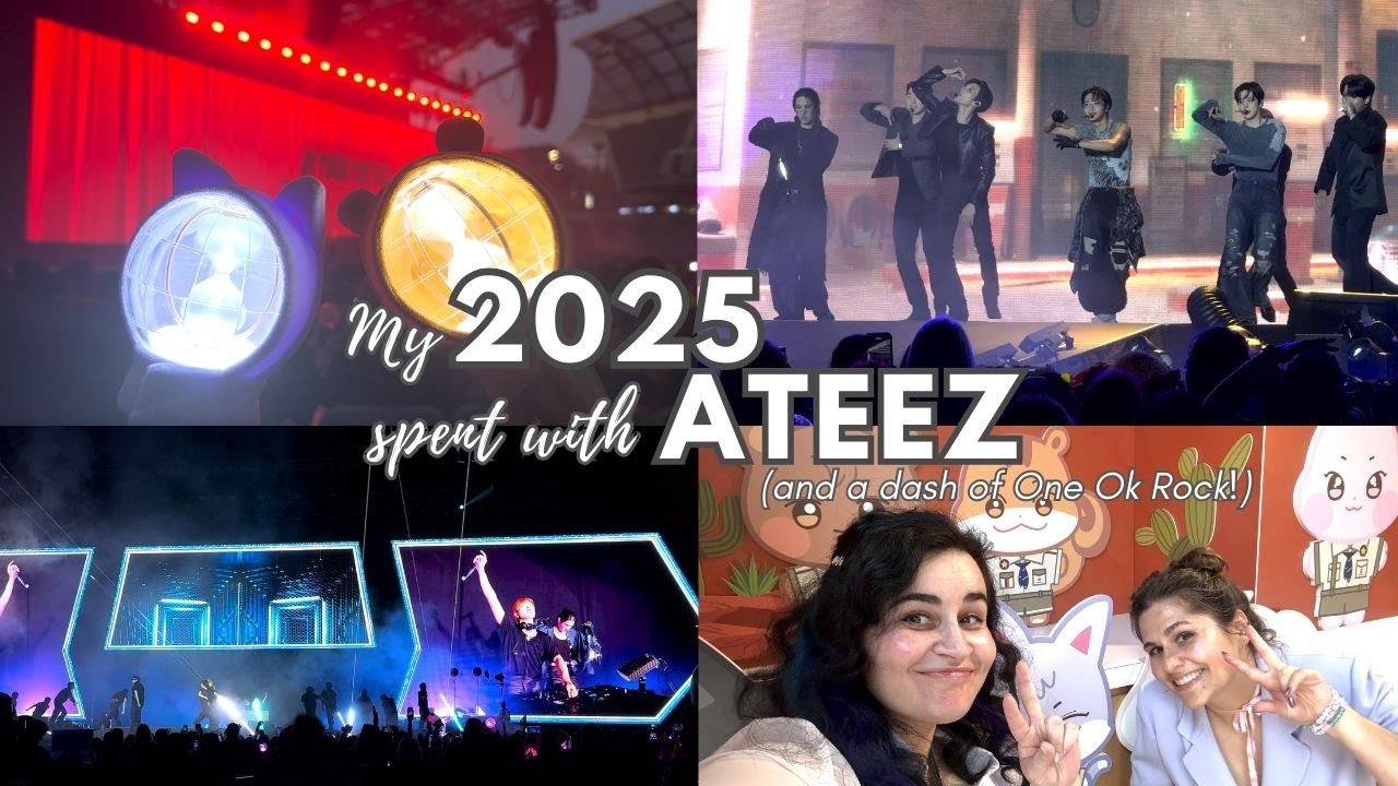 My 2025 spent with ATEEZ and a dash of One Ok Rock !