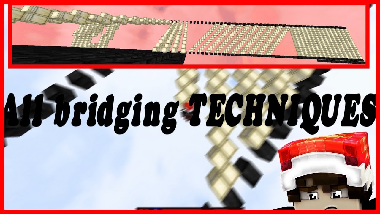 All bridging TECHNIQUES in Minecraft! [RUNBRIDGE, TURNBRIDGE, GODBRIDGE] with VAMIS 20K Pack