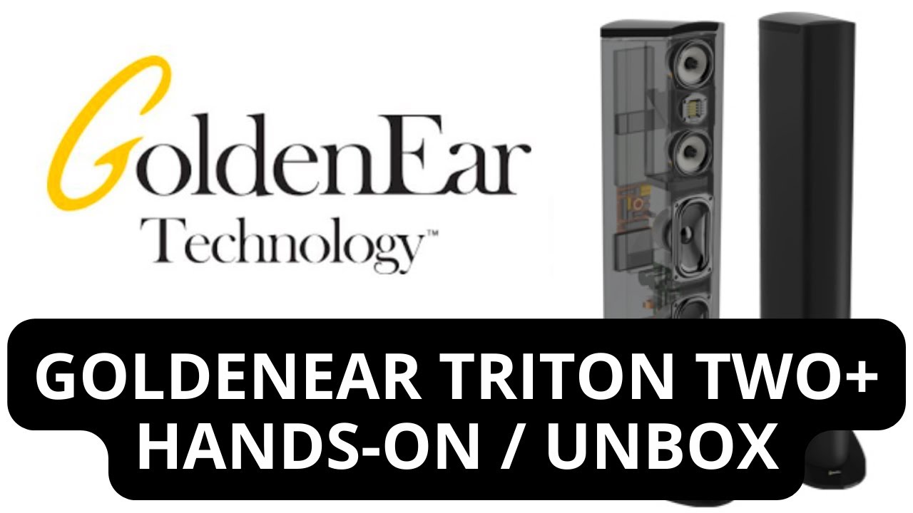 Распаковка колонок GoldenEar Triton Two+ Tower