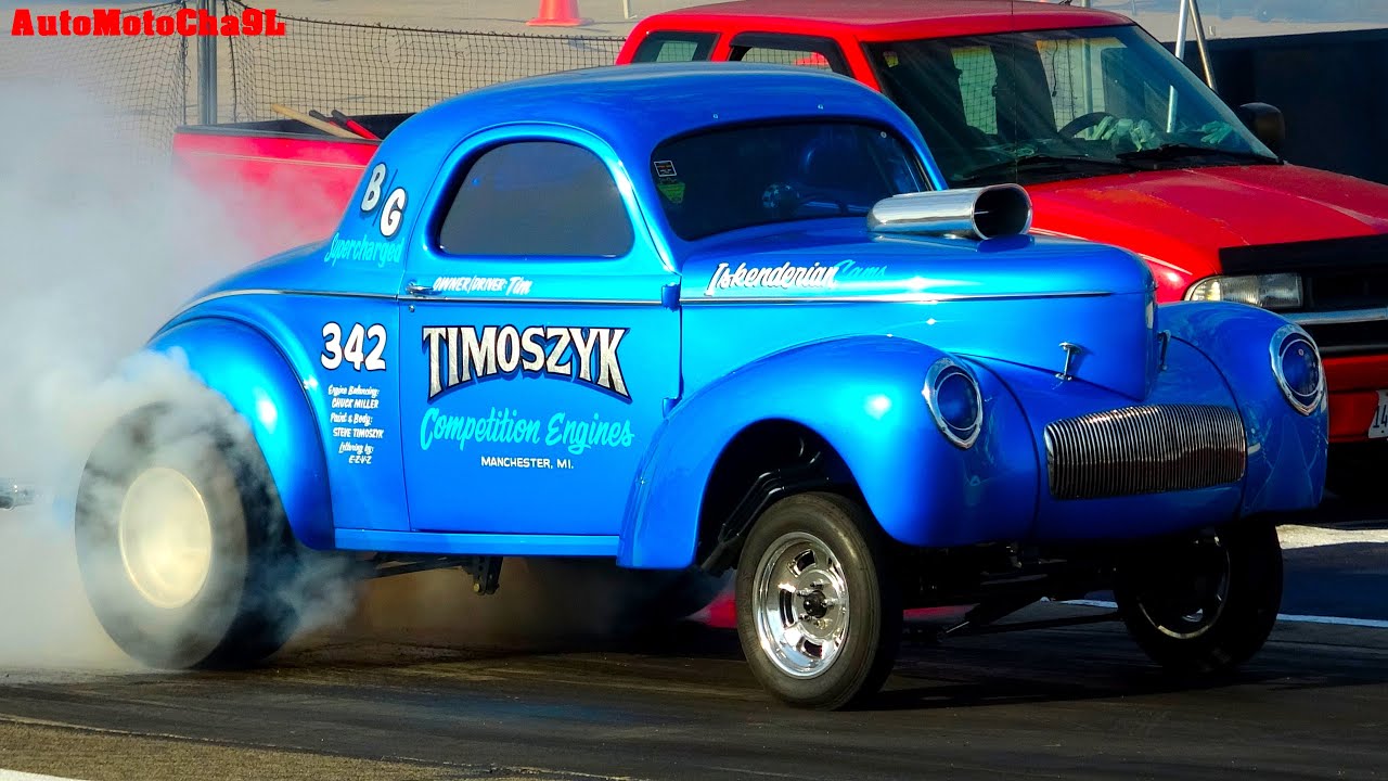 The '60s as The Good Old Days Glory Days Vintage Drag Race Gassers Super Stocks Hot Rods