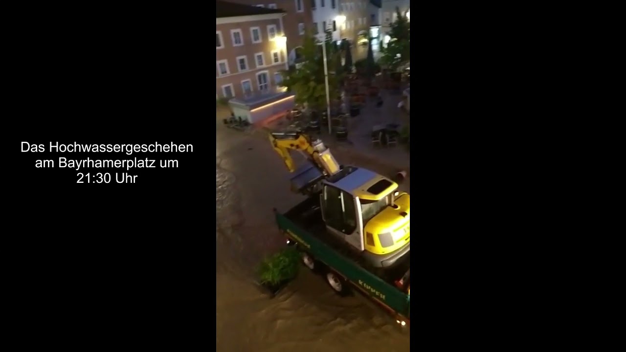 Hallein Hochwasser 2021