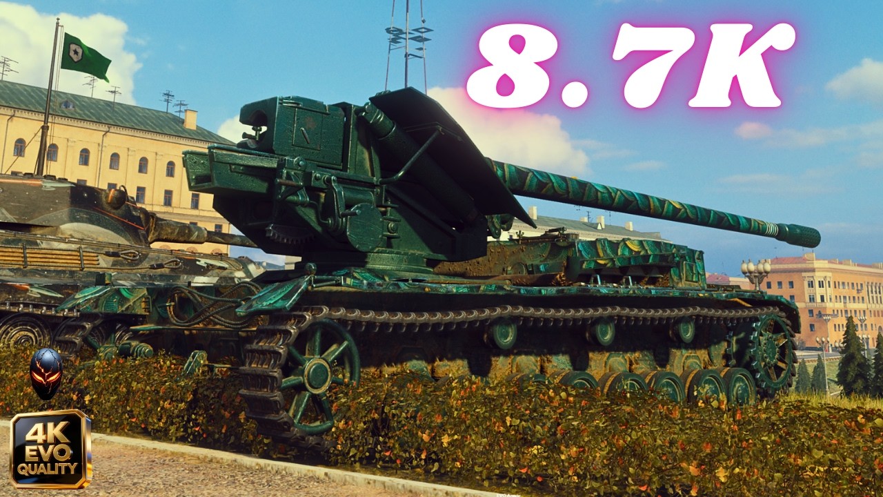 Waffenträger auf Pz. IV  8.7K Damage 9 Kills World of Tanks #wot