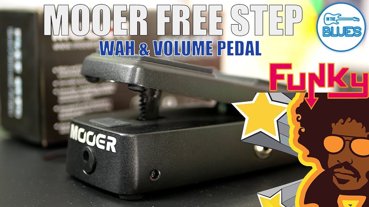 Педаль Mooer Free Step Wah и громкости
