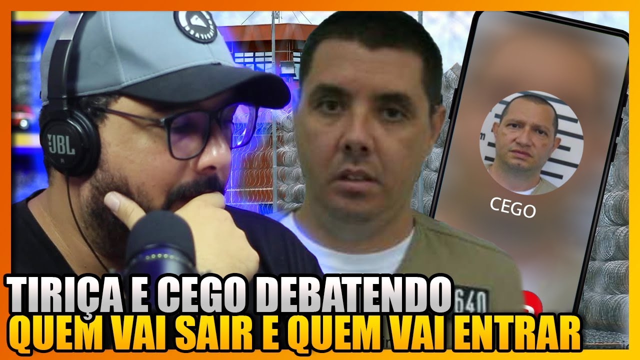 TIRIÇA E CEGO DISCUTEM CRITÉRIOS PRA RESGATE DE PRESOS DO C0M4ND0
