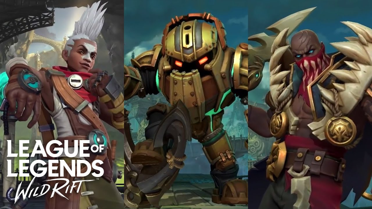 3 NEW CHAMPIONS (NAUTILUS, PYKE & EKKO) COMING TO WILD RIFT PATCH 3.2 | League of Legends: Wild Rift