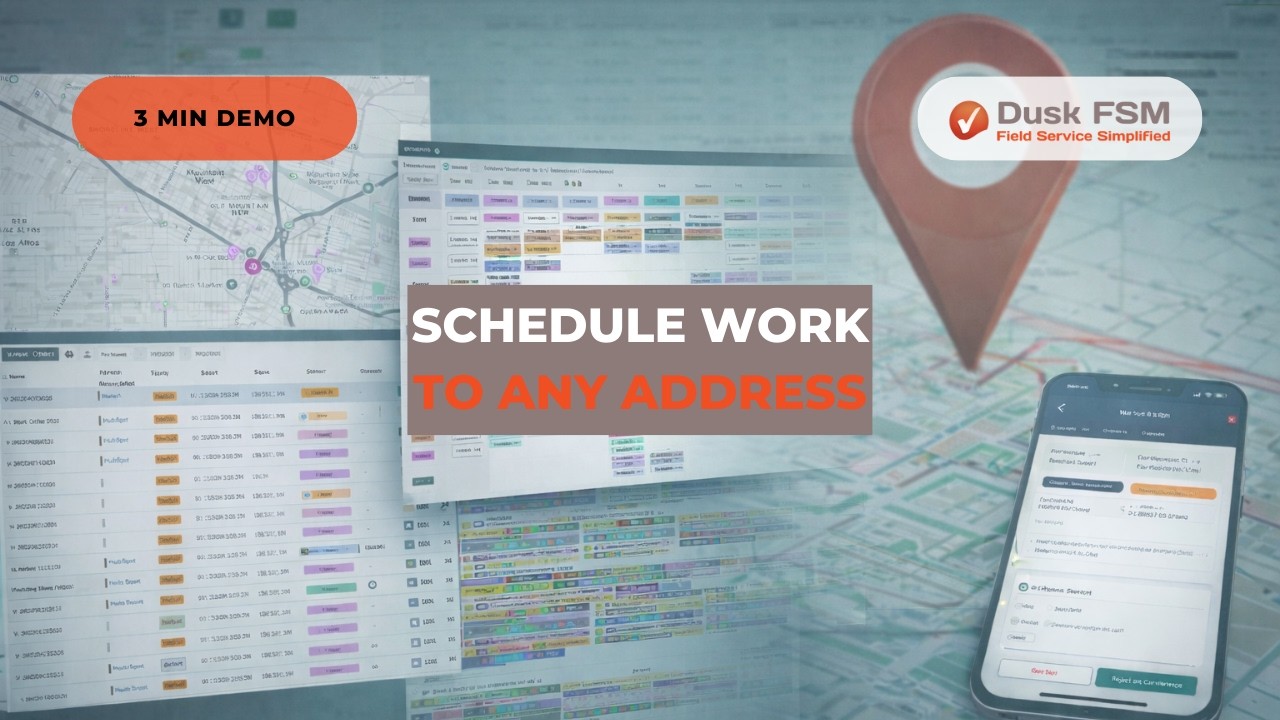 Schedule Work to Any Address in Dusk FSM