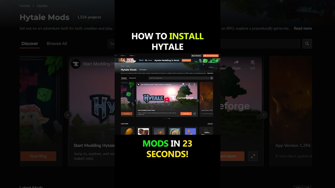 How to Install Mods in Hytale!
