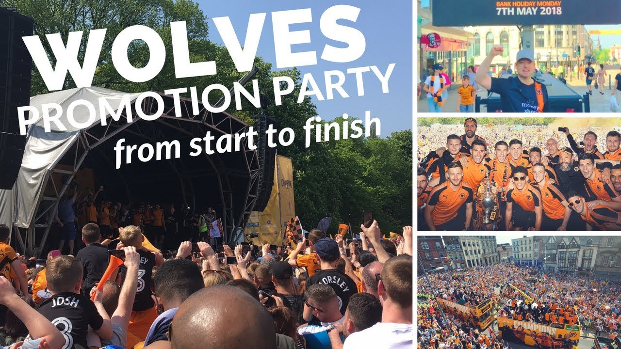 Wolves Promotion Party | WHAT A DAY