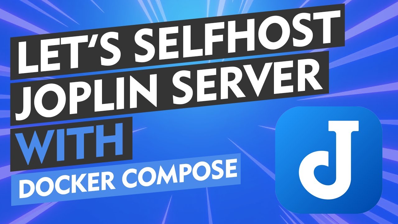 Разверните свой собственный сервер Joplin с помощью Docker Compose: пошаговое руководство