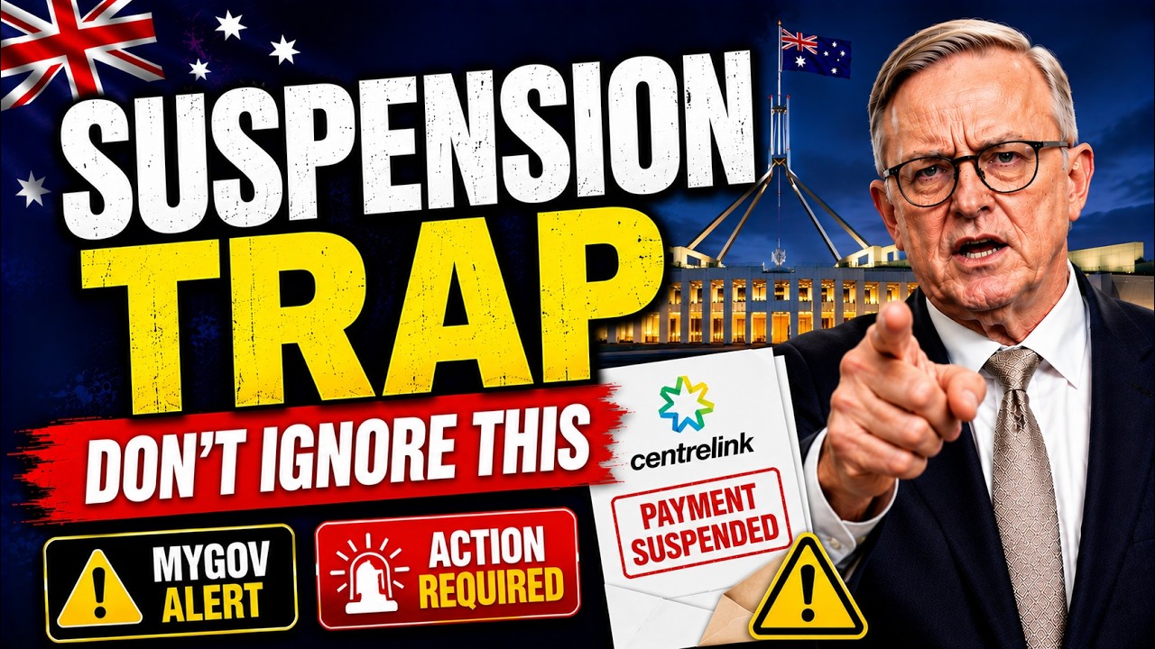 Centrelink Just Suspended 5 Pensions Every Minute  Are You Next  1080p caption