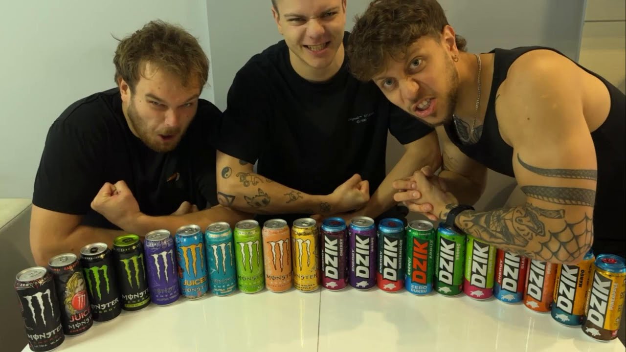 DZIK vs MONSTER | WIELKI TEST ENERGETYKÓW
