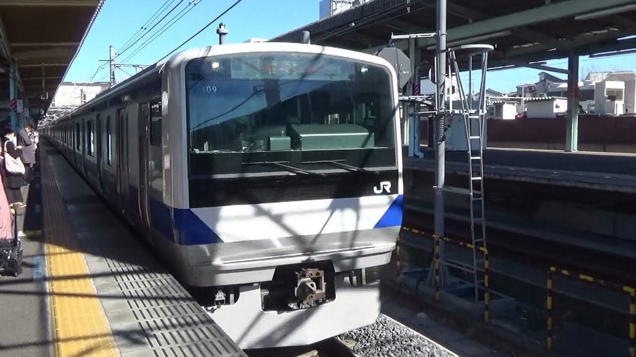 E531系0番台 上野東京ライン 快速 グリーン車 取手→品川 2017.01.25