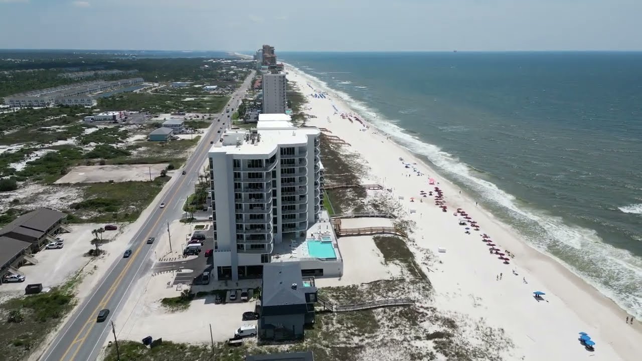 Perdido Key Florida Beach by Drone