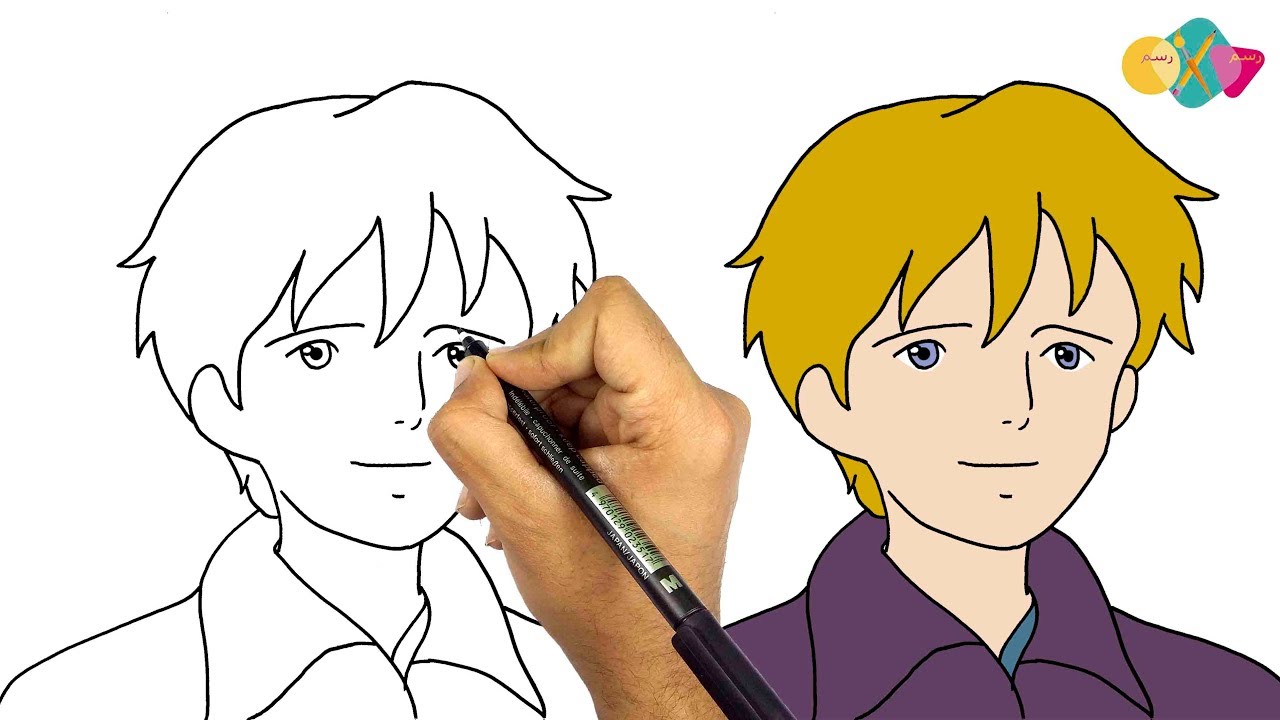 رسم الفريدو من انمي عهد الاصدقاء || خطوة بخطوة | كيف ترسم انمي