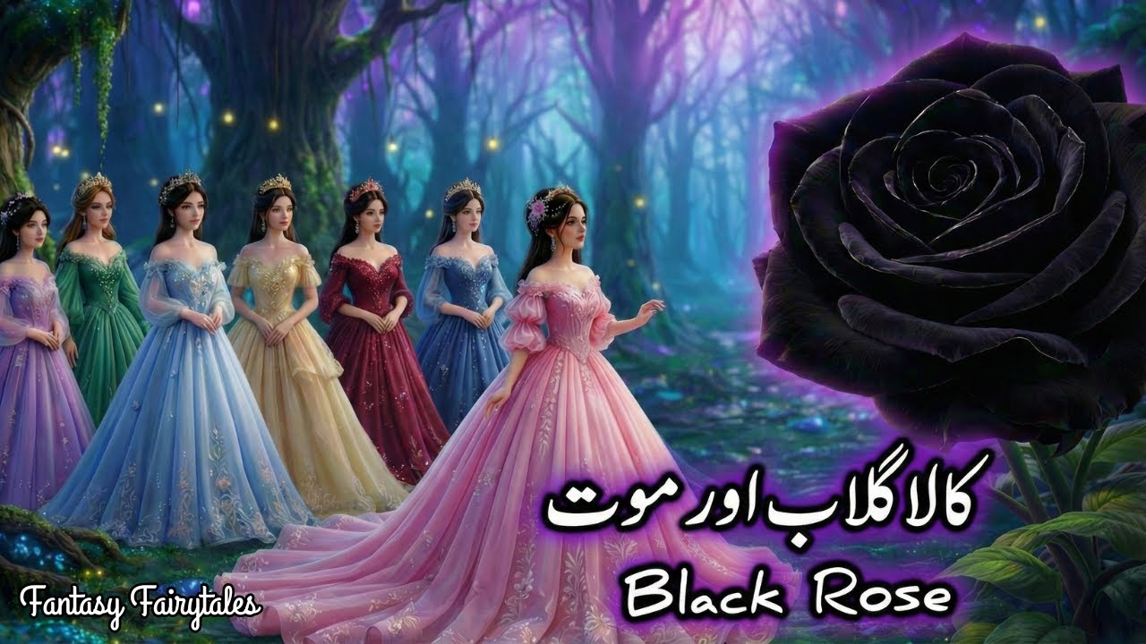 The Black Rose and Seven Princesses | Kaala Gulab or saat shahzadia | Emotional Moral Fairy Tale