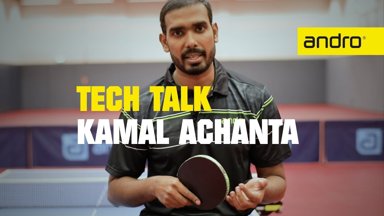 Tech Talk with andro Pro Team player Sharath Kamal Achanta