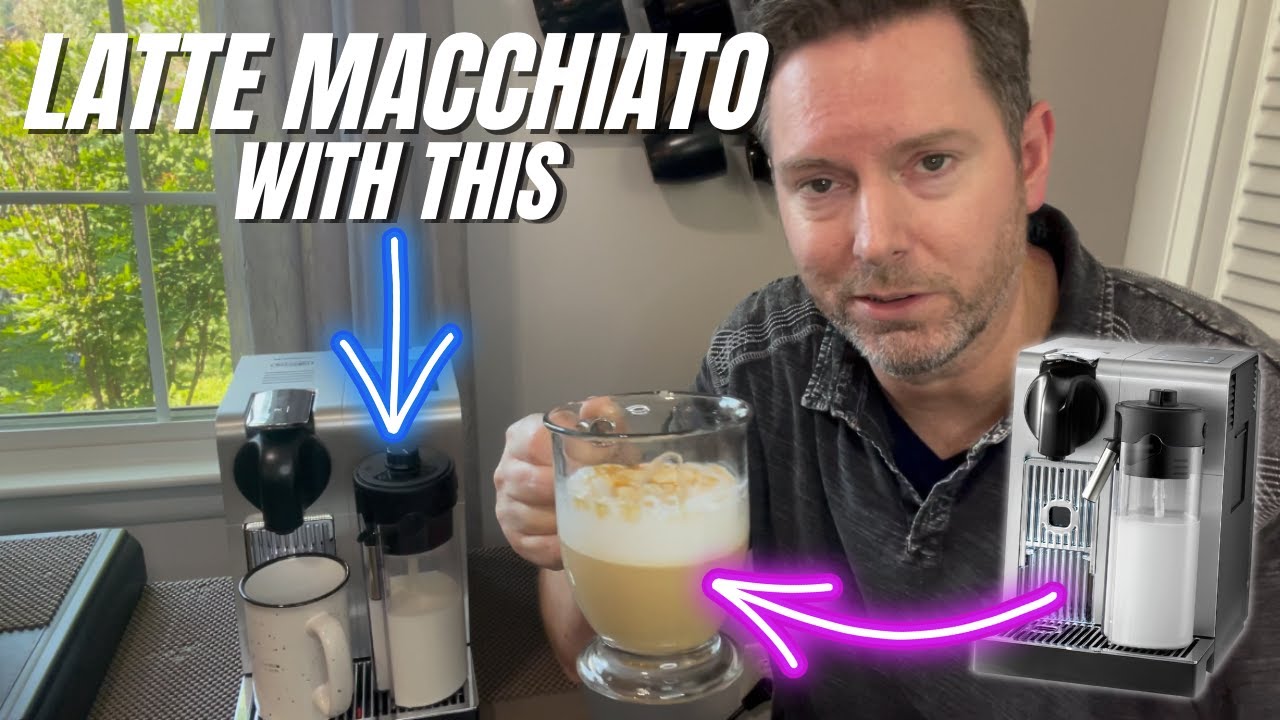 Как быстро приготовить латте макиато с помощью кофемашины Nespresso Lattissima Pro