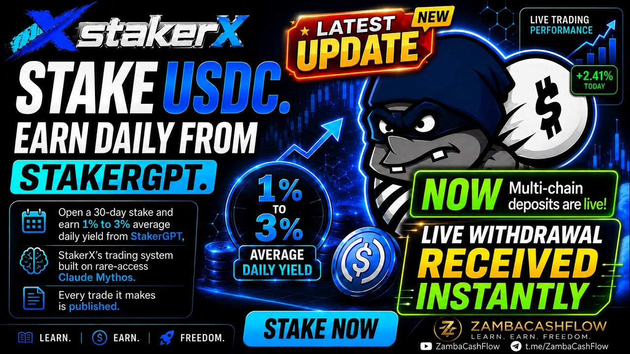 StakerX Updates: Multi-chain deposits are live & live Withdrawal Received instantly