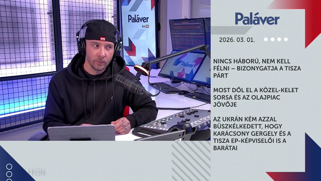 Paláver 3. rész (2026-03-01) - Hír.FM