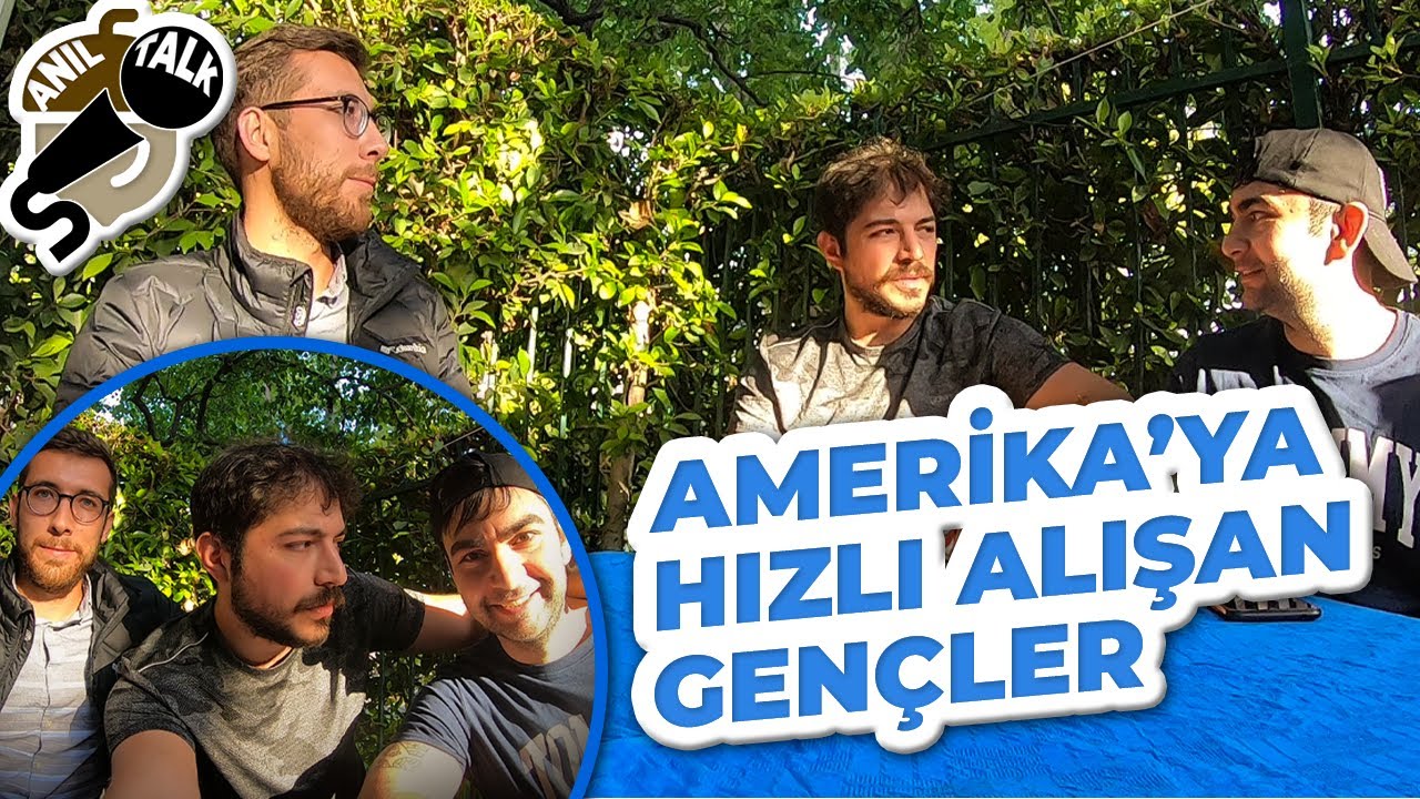 Amerika'ya Zor Bela Gelip 1 Haftada Yolunu Bulan Gençler (Yeni Fındık Oğullarım)
