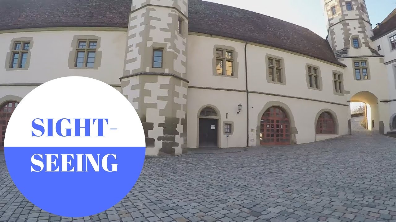 Sightseeing in Haigerloch in GERMANY