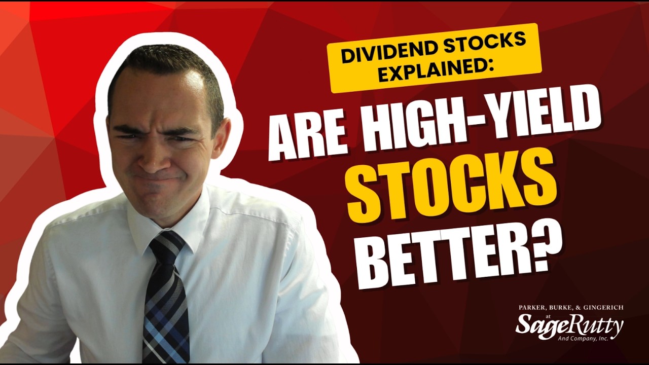 Are High-Yield Dividend Stocks Actually a Better Deal? Here Is What the Math Says