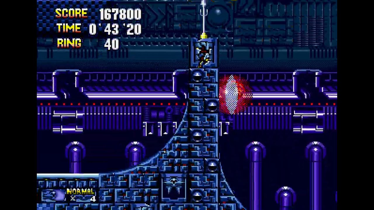 Sega Genesis Longplay - Metal Sonic Hyperdrive (Sonic The Hedgehog Hack)