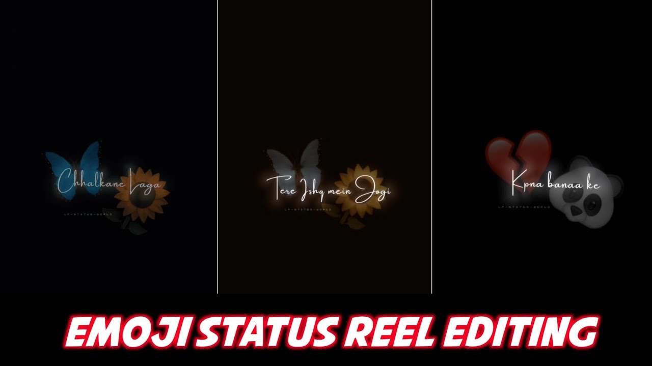 Instagram Emoji Status Reel Video Editing | Emoji Status Trending Reel Editing | Rajan Editz