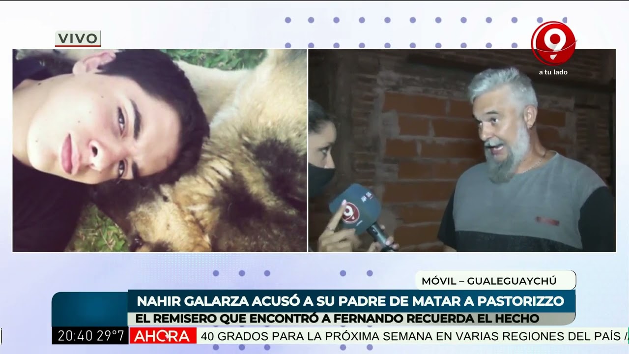 Caso Nahir Galarza: habló el remisero que vio todo