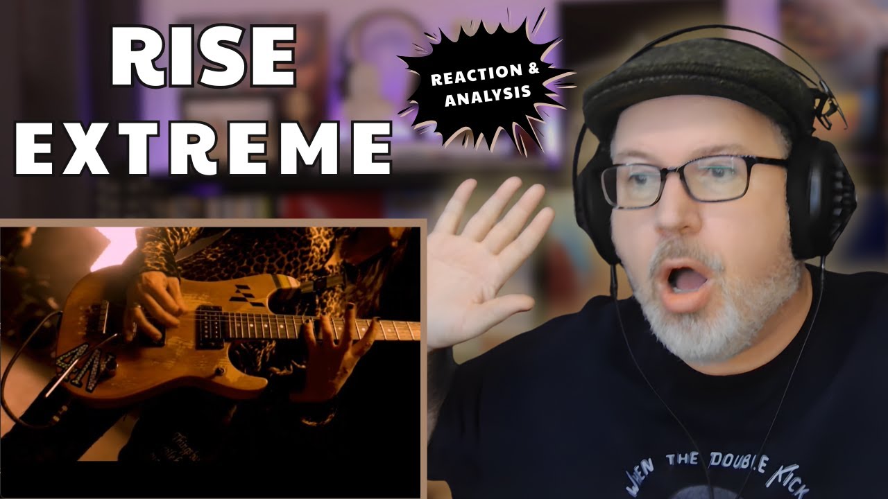 Нуно Беттанкур разрывает моё лицо в песне RISE группы EXTREME | Первое прослушивание/Реакция/Анализ
