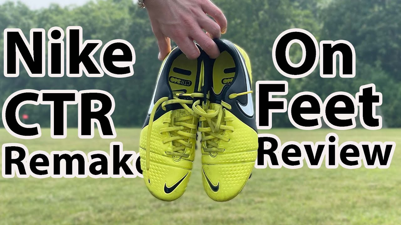 Actually A Good Soccer Cleat? |  Nike CTR 360 Remake On Feet Review!